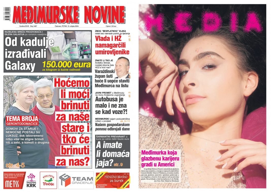 Međimurske novine Naslovnice 1487