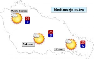 Vremenska prognoza 28. travnja