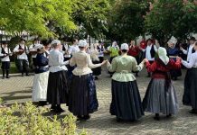 Folkloraši Međimurja okupili se na smotri u Donjoj Dubravi i plešu u centru mjesta