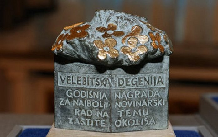 nagrada velebitska degenija
