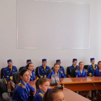 Čakovečke mažoretkinje na prijemu kod Ljerke Cividini