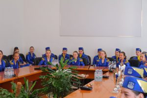 Čakovečke mažoretkinje na prijemu kod Ljerke Cividini