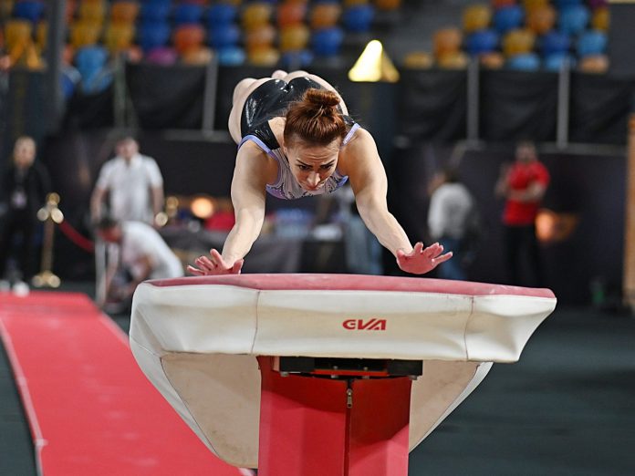 Tijana Korent na preskoku
