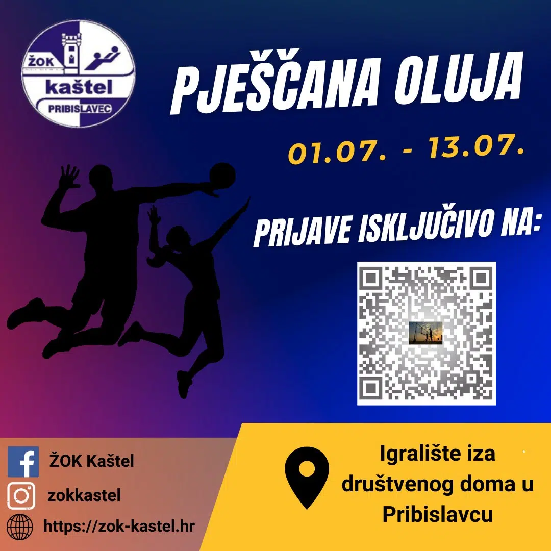 Poster za turnir Pješčane oluje