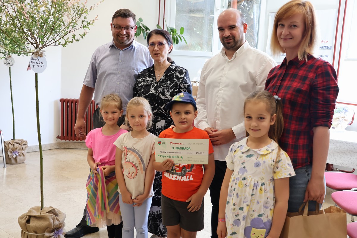 Gradonačelnica, načelnik Sinković i nagrađeni