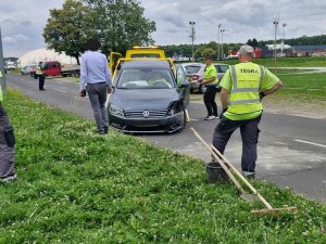 Sudar dva osobna automobila kod GOC-a Čakovec