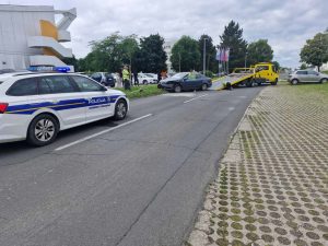 Sudar dva osobna automobila kod GOC-a Čakovec