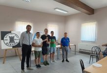 Šahovski turnir u Društvenom domu Palovec Okupljeni šahisti na turniru