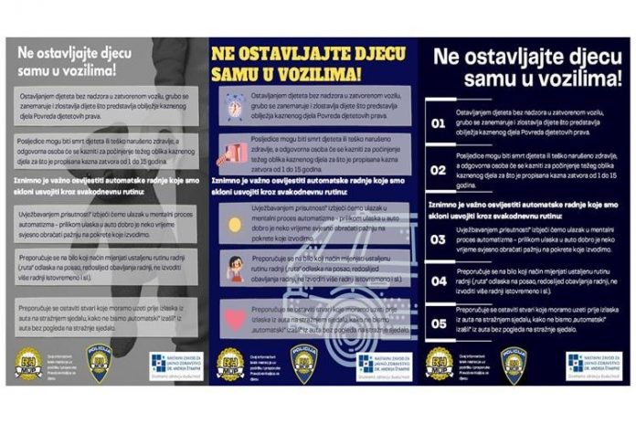 djeca sama u vozilima