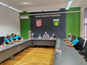 ŠRD Mura na prijemu kod gradonačelnika Dražena Srpaka