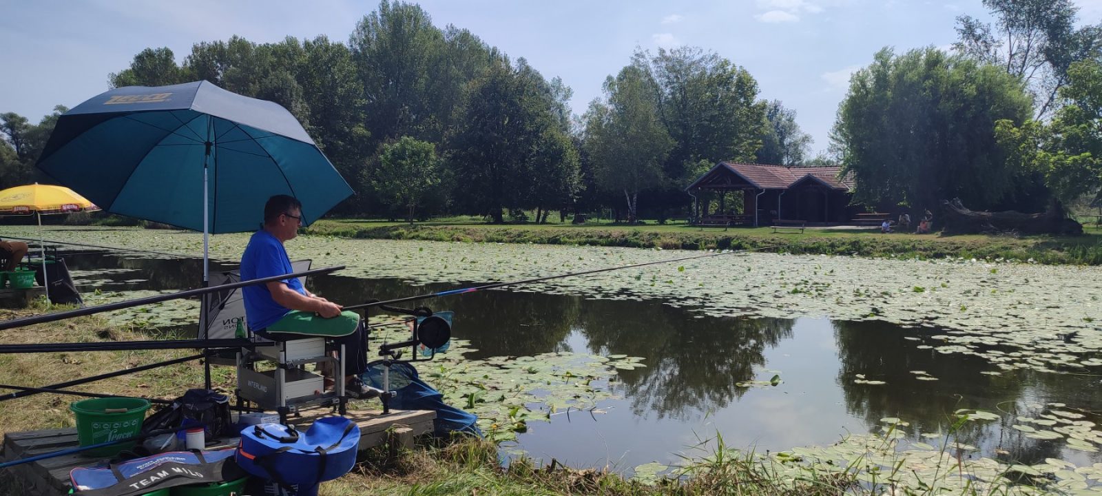 Ribiči na 4. kolu u ribolovu udicom na plovak za mastere i veterane