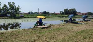 Ribiči na 4. kolu u ribolovu udicom na plovak za mastere i veterane
