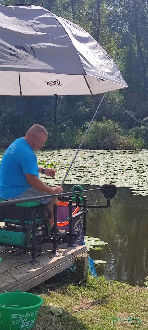 Ribiči na 4. kolu u ribolovu udicom na plovak za mastere i veterane