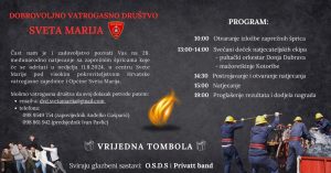 Natjecanje zaprežnim špricama, plakat