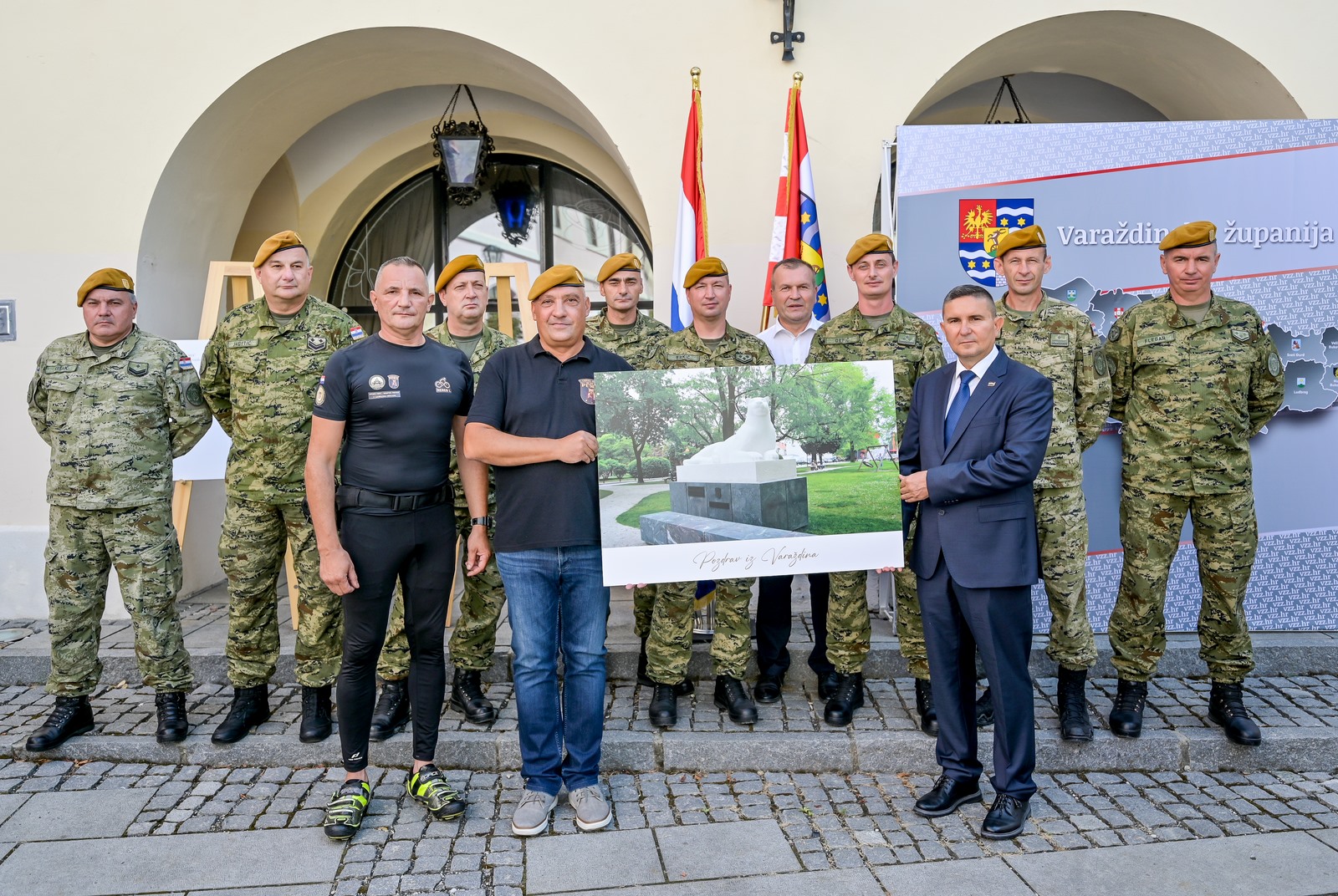 Ivica Nerer prima zahvala za promociju Hrvatske vojske u zemlji i svijetu