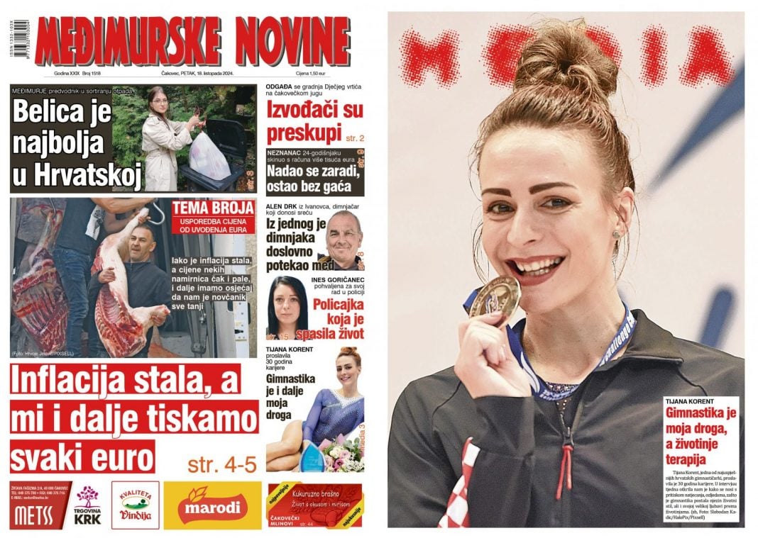 Međimurske novine Naslovnice 1518