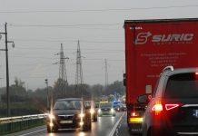 gust promet nadvožnjak Čakovec-nedelišće