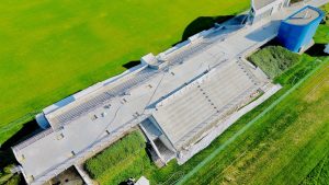 Zračni prikaz budućeg stadiona u Nedelišću