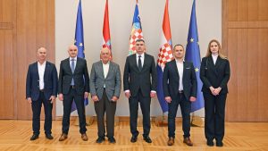 Milanović s predstavnicima Jadranske aero-svemirske asocijacije
