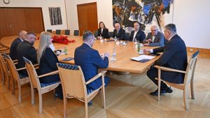 Milanović s predstavnicima Jadranske aero-svemirske asocijacije