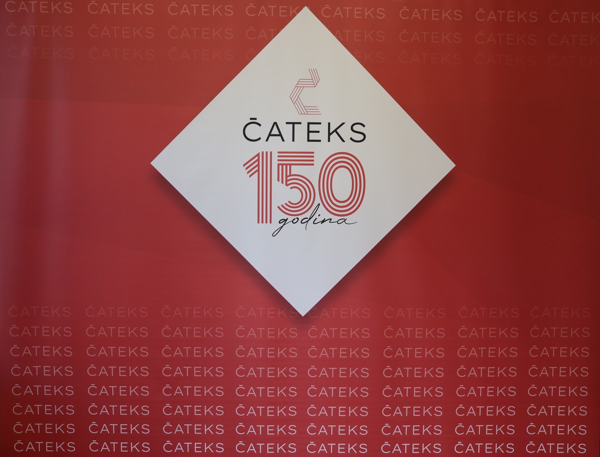 Logo za 150 godina Čateksa