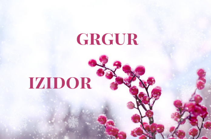 Imendan danas slave Grgur i Izidor