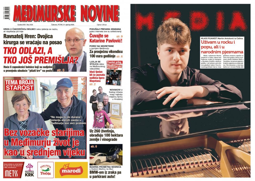 Međimurske novine Naslovnice 1533