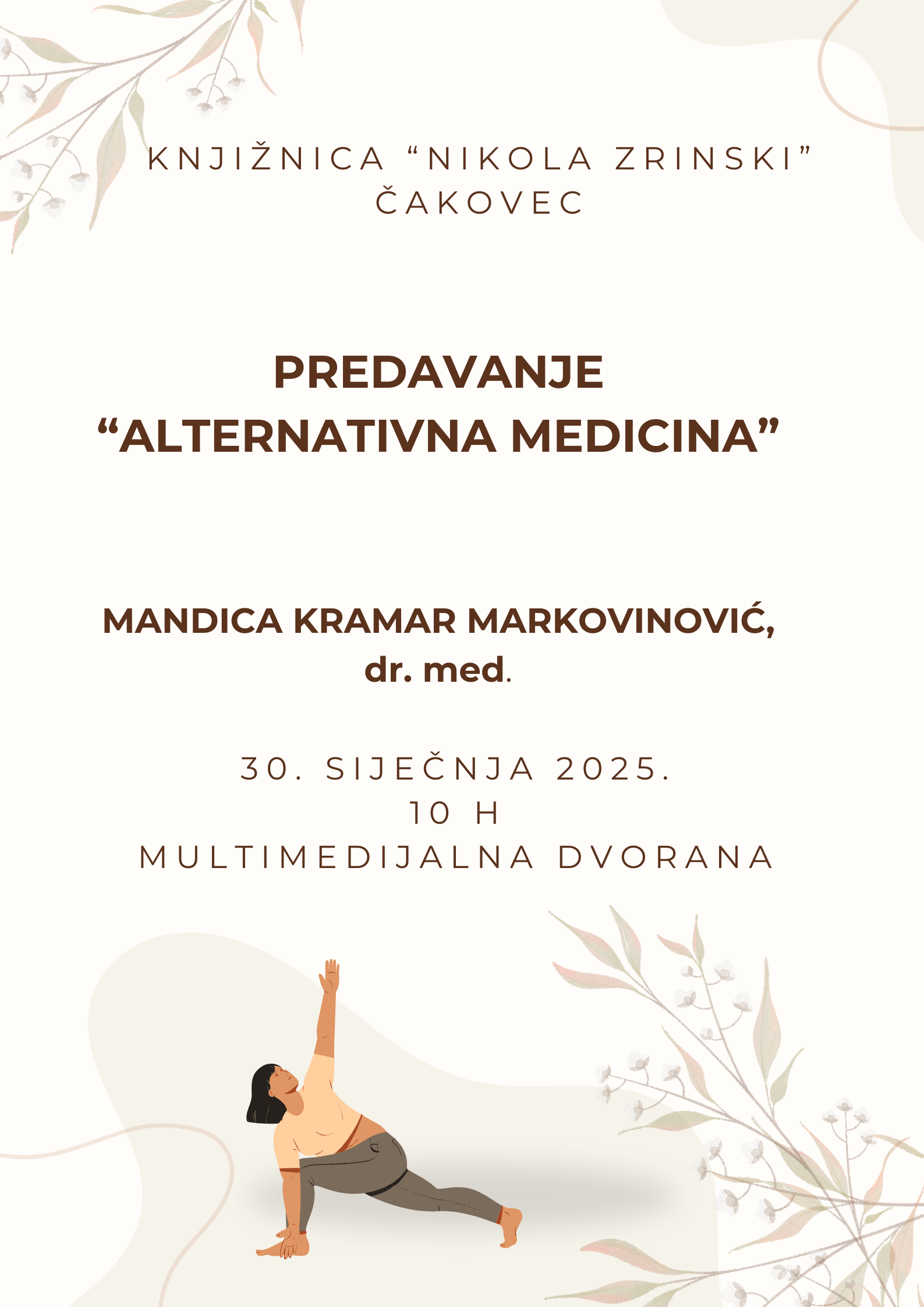 Naučite o alternativnoj medicini uz Mandicu Kramar Markovinović