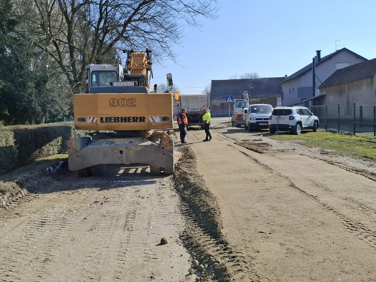 Veliki radovi u Ivanovcu u Ulici Gornji Vidovec