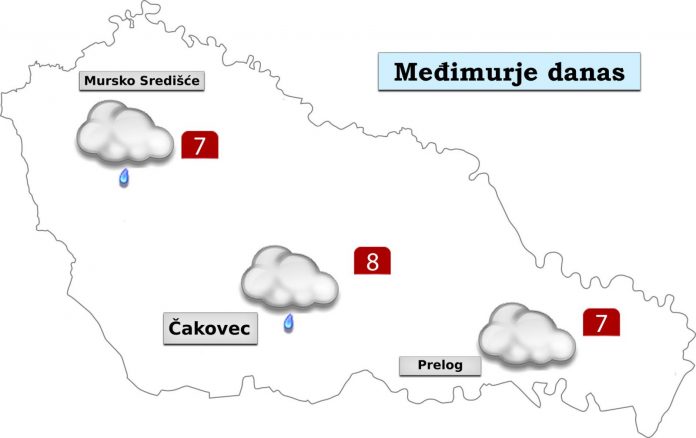 oblačno