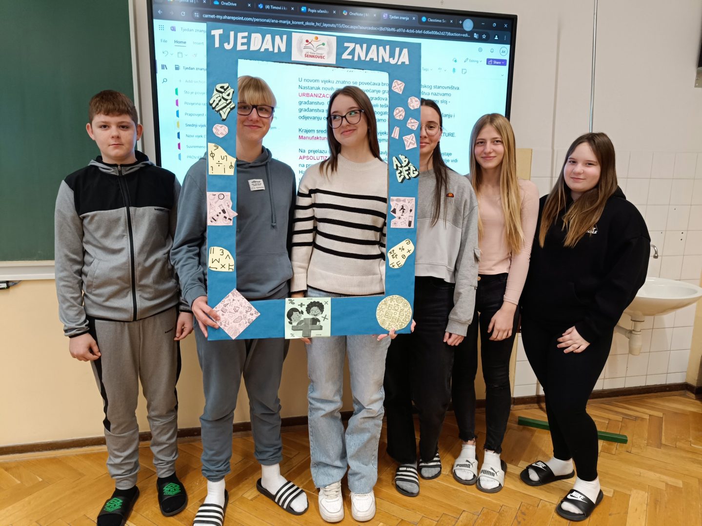 Tjedan znanja u OŠ Petar Zrinski Šenkovec učenici