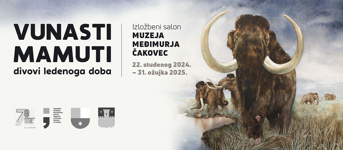 Vunasti mamuti: divovi ledenog doba u Muzeju Međimurja Čakovec