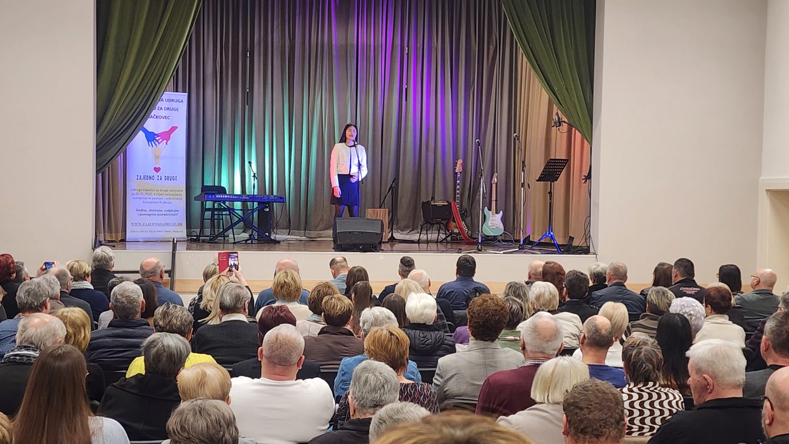 Humanitarni koncert "Zajedno za obitelj Nemec" u Mačkovcu.