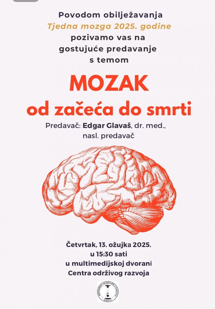 mozak od začeća do smrti predavanje