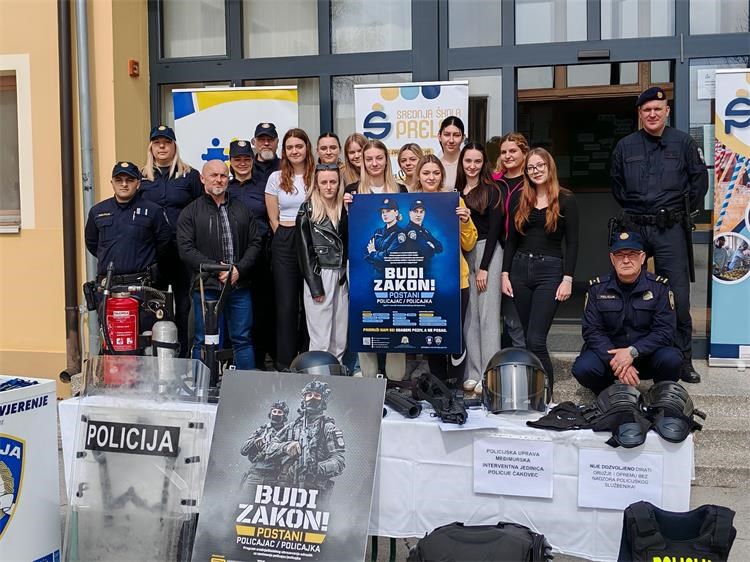 U sklopu kampanje "Budi zakon - postani policajac/policajka", 25. ožujka, Policijska uprava međimurska održala je informativne aktivnosti...