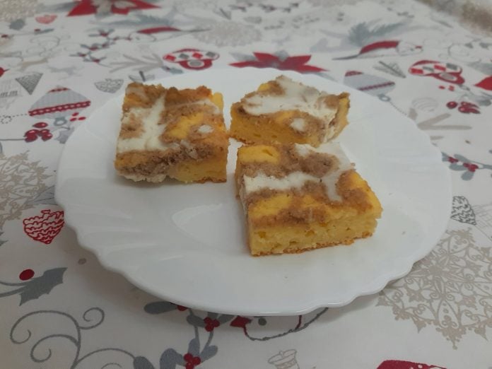 Kuruzna zlevanka s orasima