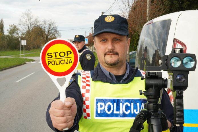 Međimurska policija danas, 17. travnja, na jednoj lokaciji nadzire brzinu.