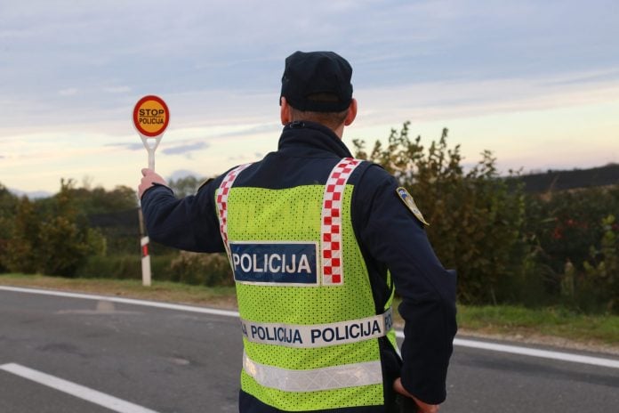 uhićen vozač, nadzor