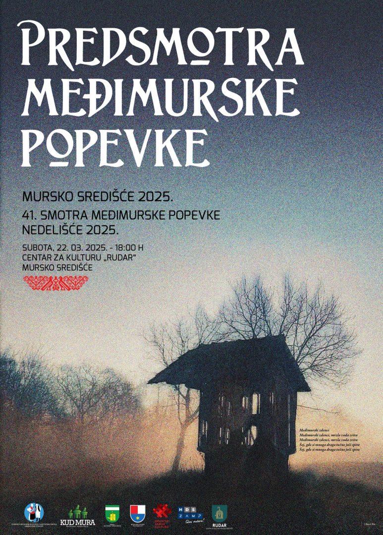 Predsmotra međimurske popevke letak