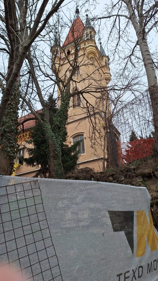Dvorac Feštetić sa stražnje strane
