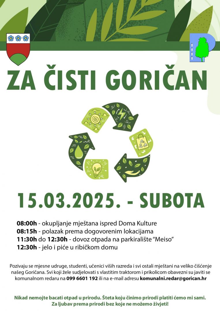 akcija "Za čisti Goričan"