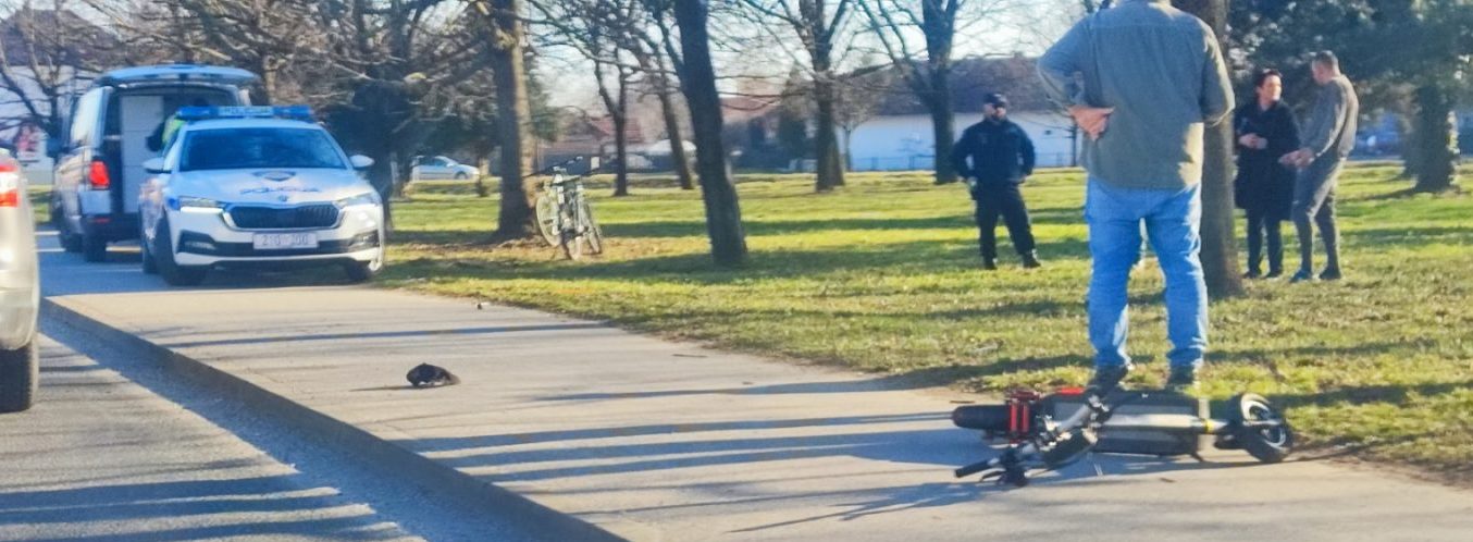 Nalet na osobu vozilom kod Buzovca