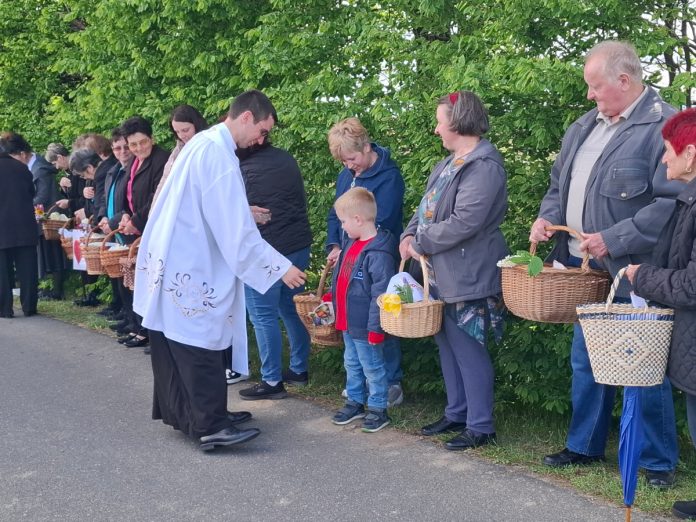 Blagoslov jela u Vukanovcu