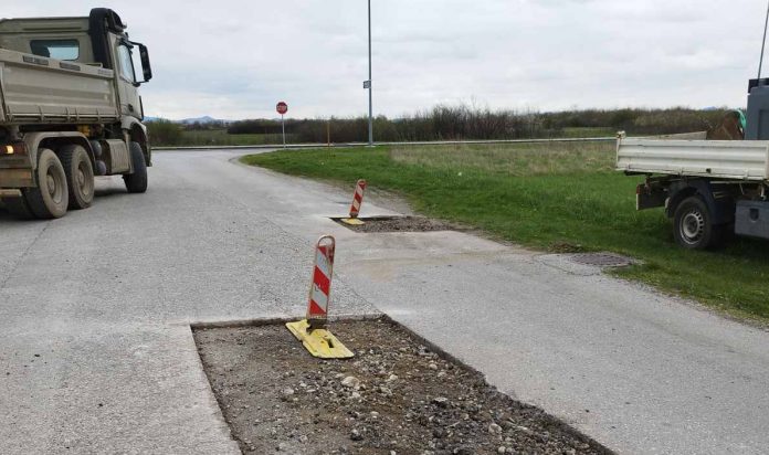 Renovacija ceste u Općini Pribislavec