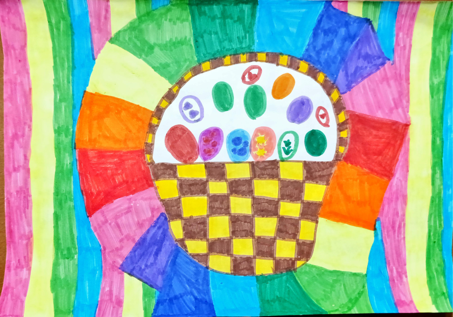 Uskrsna košarica- Erin Turk 2.b., I. osnovna škola Čakovec