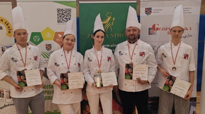 Učenici Srednje škole Prelog briljirali na natjecanju Zlatna nimfa: Osvojene zlatna i brončana medalja