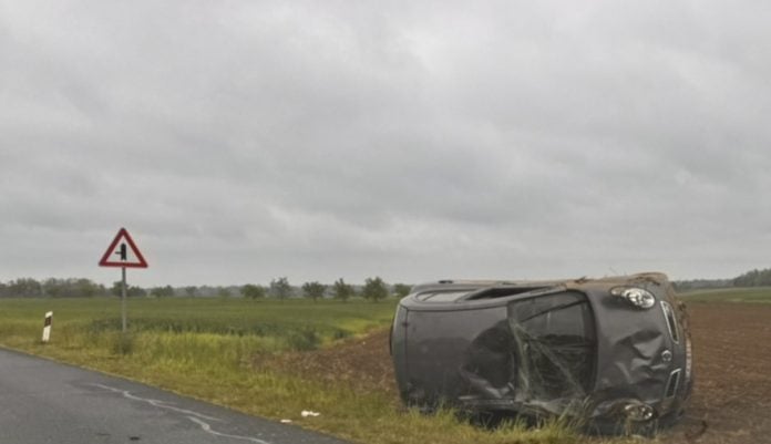 Auto na krovu Selnica -Sveti Martin na Muri (Koncovčak)