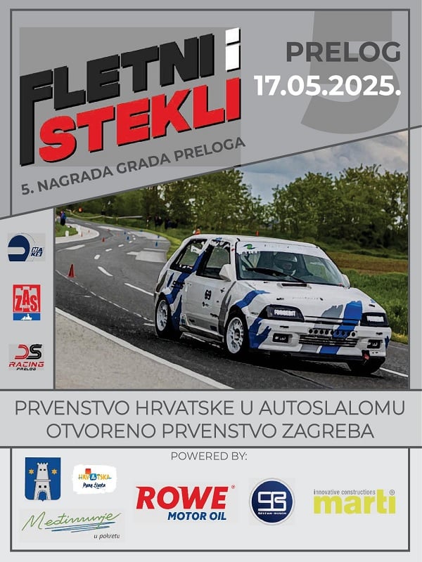Peto izdanje automobilističke, slalom, utrke „Fletni i stekli“