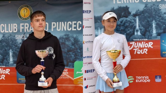 Marko Čolak i Korana Barišić pobjednici Prvenstva Hrvatske za juniore i juniorke do 16 godina u Čakovcu