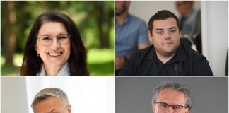 Ljerka Cividini, Lovro Horvat, Stjepan Kovač, Bojan Perhoč